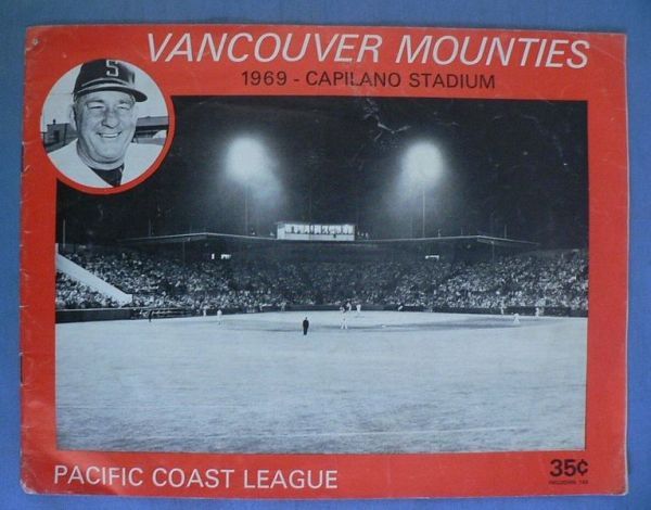 1969 PCL Vancouver Mounties